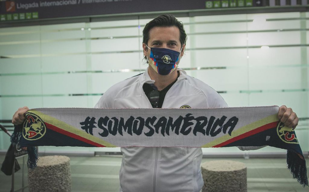 Santiago Solari llegó a América