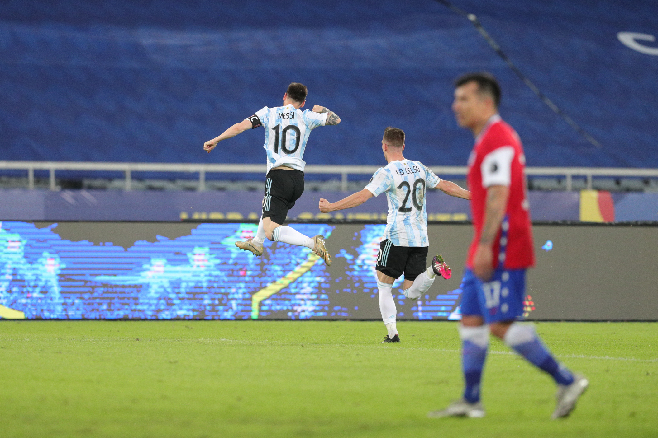 Argentina empató con Chile